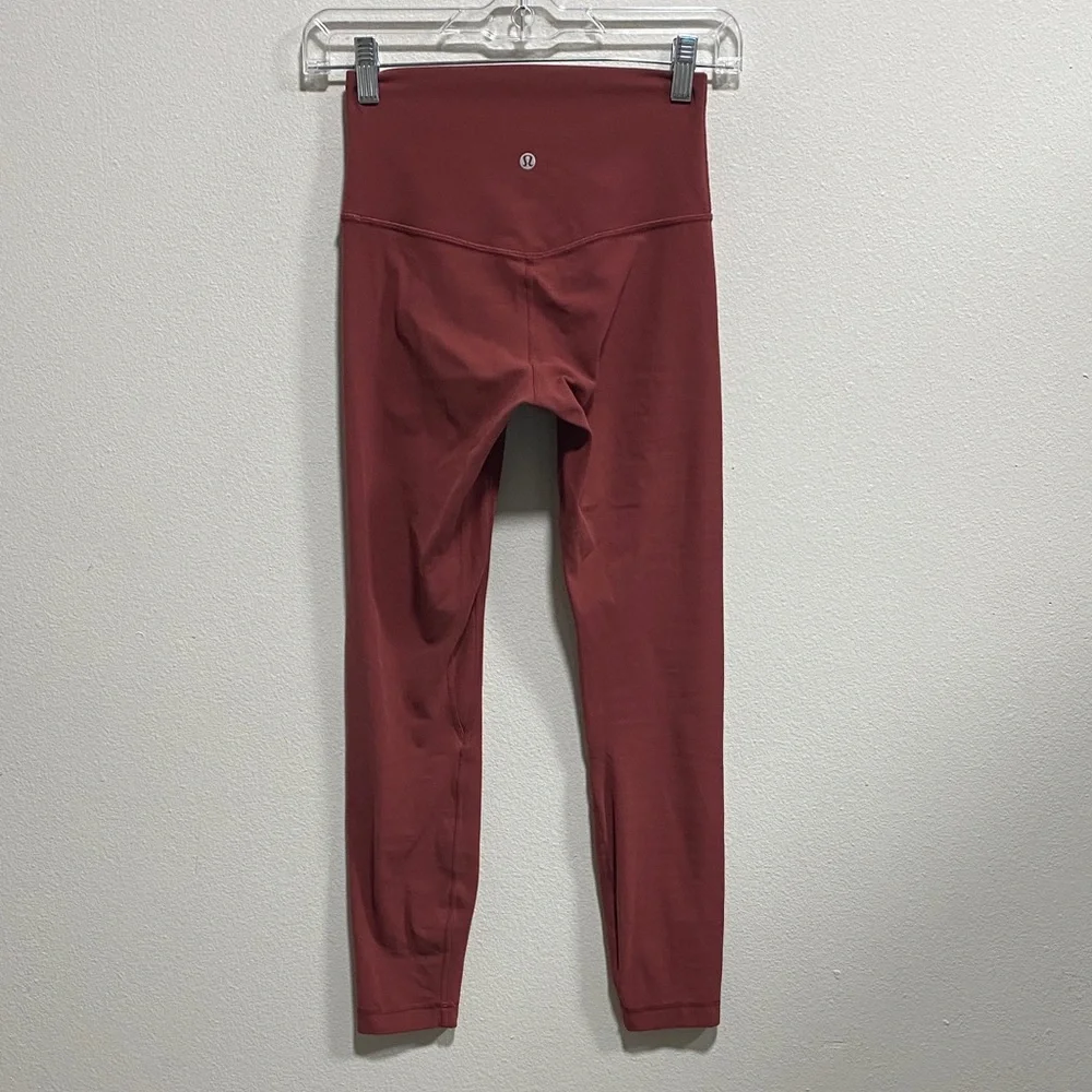 Lululemon Align Pant II 25” Savannah Leggings Size 4 Nulu High Rise Yoga - Picture 6 of 16